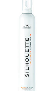 מוס לבן אחיזה גמישה סילואט פלקסיבל הולד  SILHOUETTE MOUSSE flexble hold שוורצקוף פרופשיונל 500 מ"ל