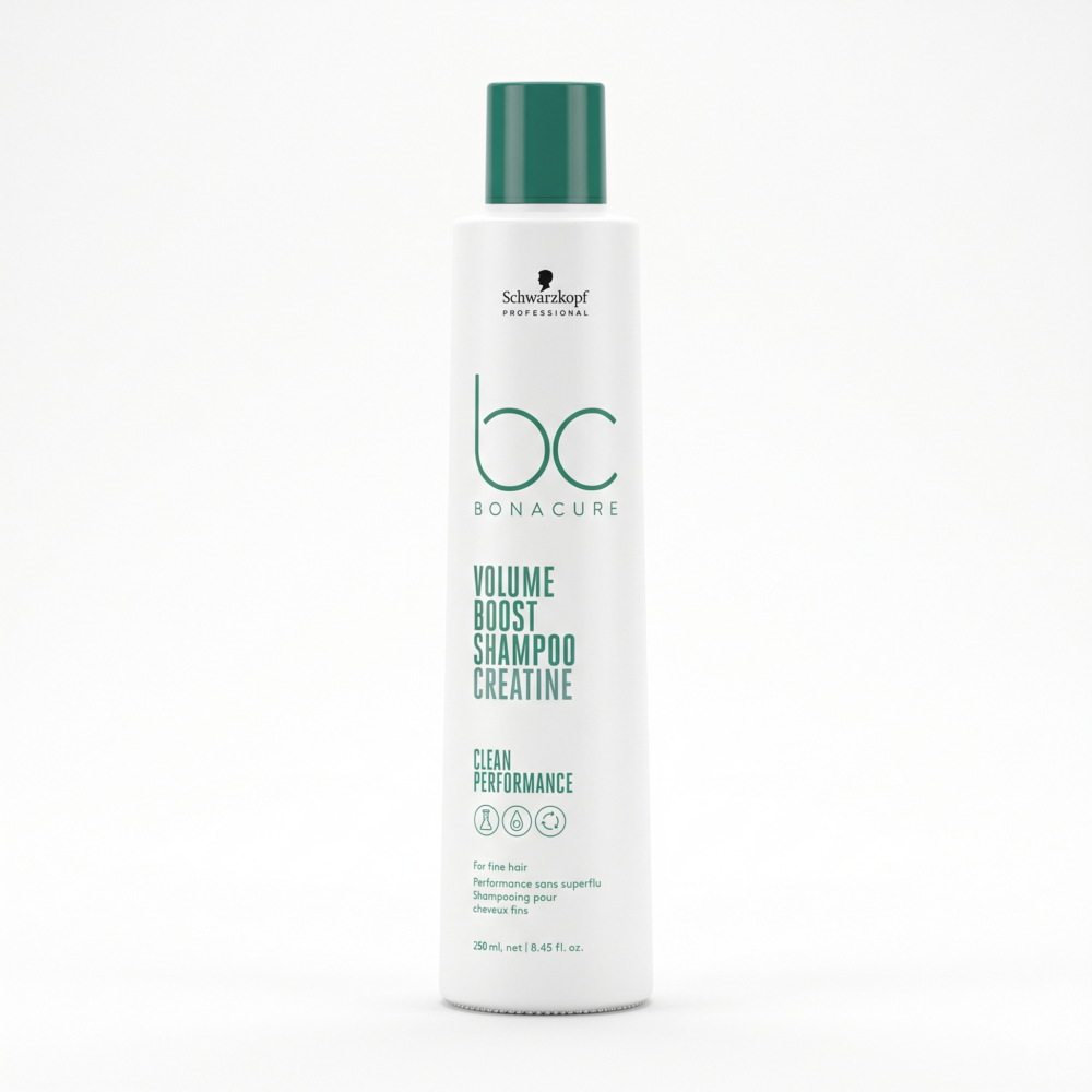 שמפו לשיער דק ווליום בוסט 250 מ"ל Bonacure Volume Boost Shampoo - שוורצקופף SCHWARZKOPF